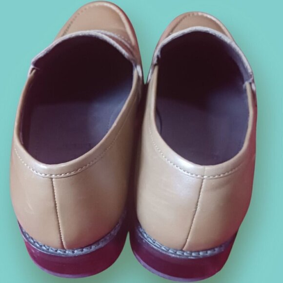 Anthony Veer Essentials Mens Gerry Penny Loafers Walnut Color Size 8.5 main image 8